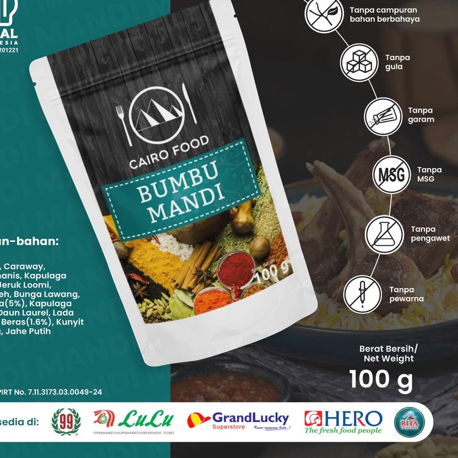 

℮ Bumbu Mandi Cairo Food - 100 Gram ❇