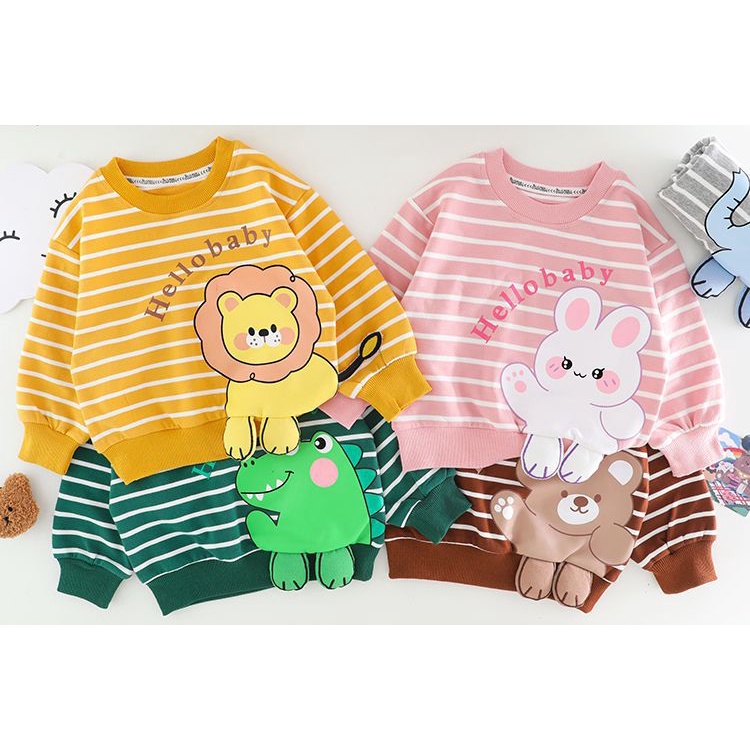 Setelan Anak Import Baju Anak Couple Set MILO 3d