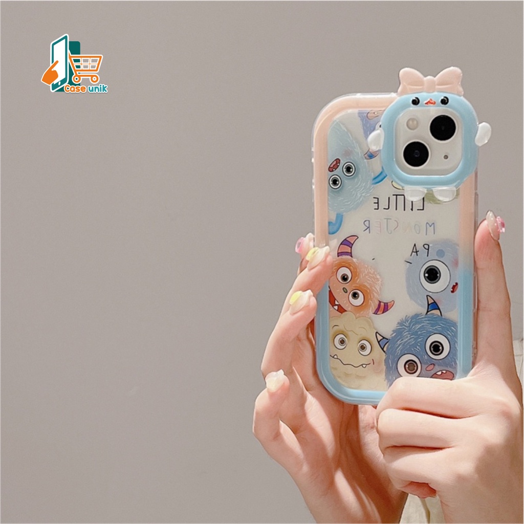 SS807 SOFTCASE SILIKON MOTIF KARTUN MONSTER KECIL FOR XIAOMI REDMI 9 PRIME 9A 9I 9C 10A 9T 10C NOTE 9 10S 10 11S 11 PRO 12C  11A 12 PRO 12 PRO 5G POCO M3 X3 PRO CS5542