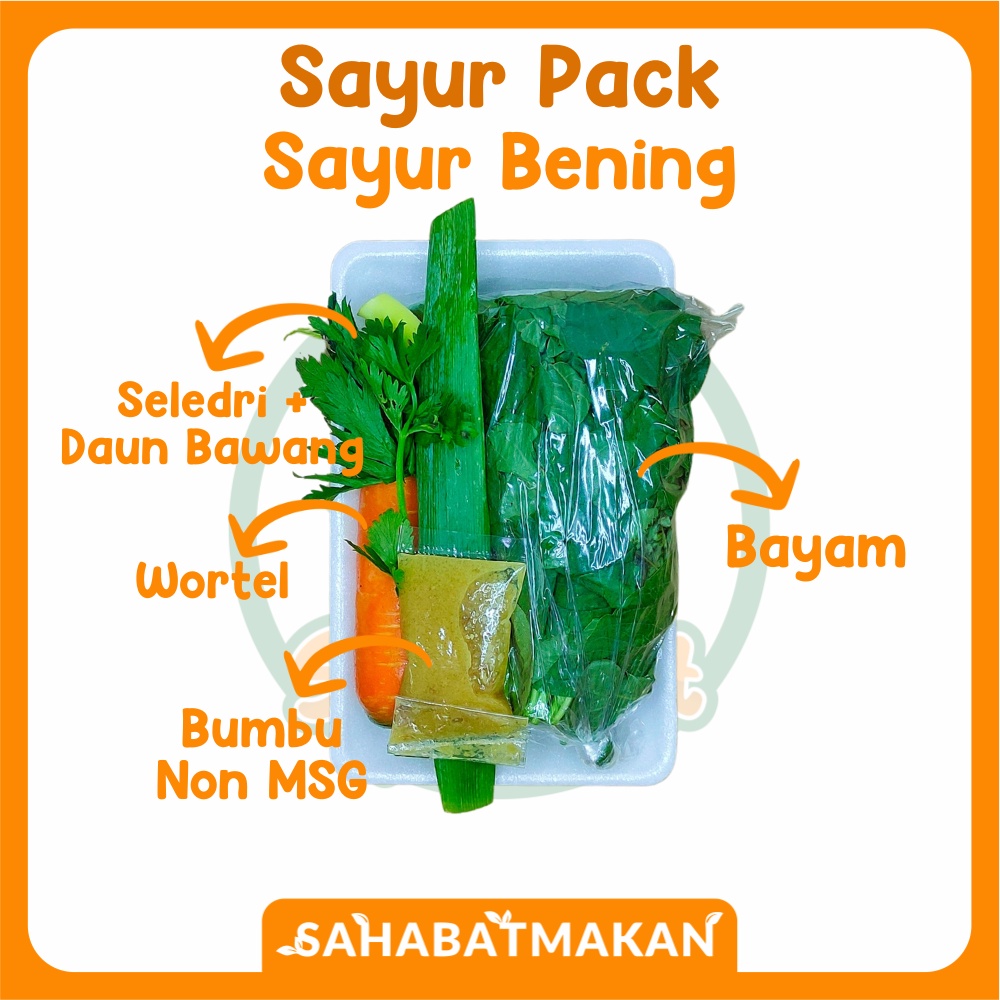 Sayur Bening - Sayur Pack / Sayur Prep / Sayur Instant — SahabatMakan