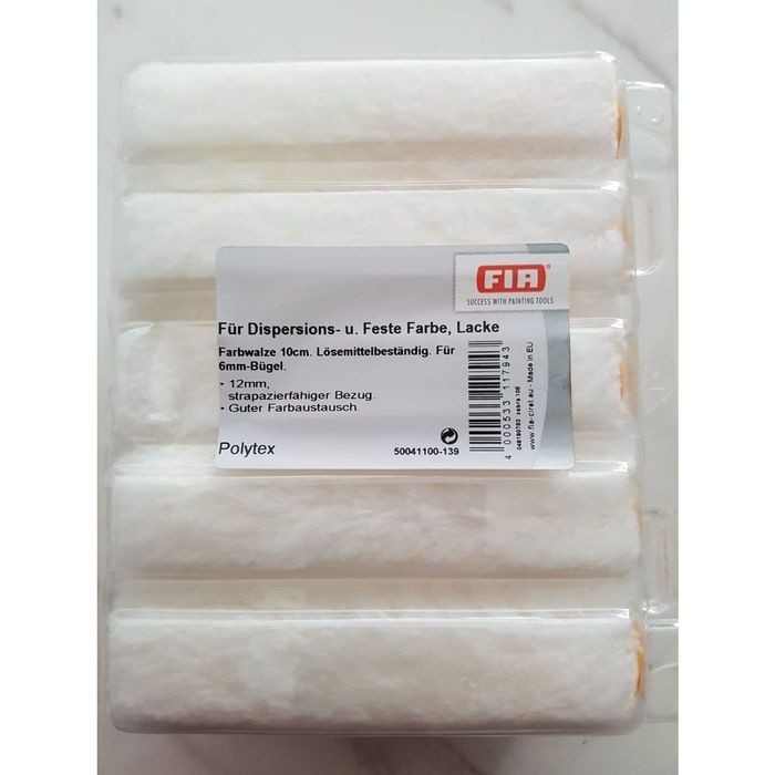 

Bulu Kuas Roll Kapal FIA Fia Buku Kuas Isi Ulang 4 Inch 10Pcs Original