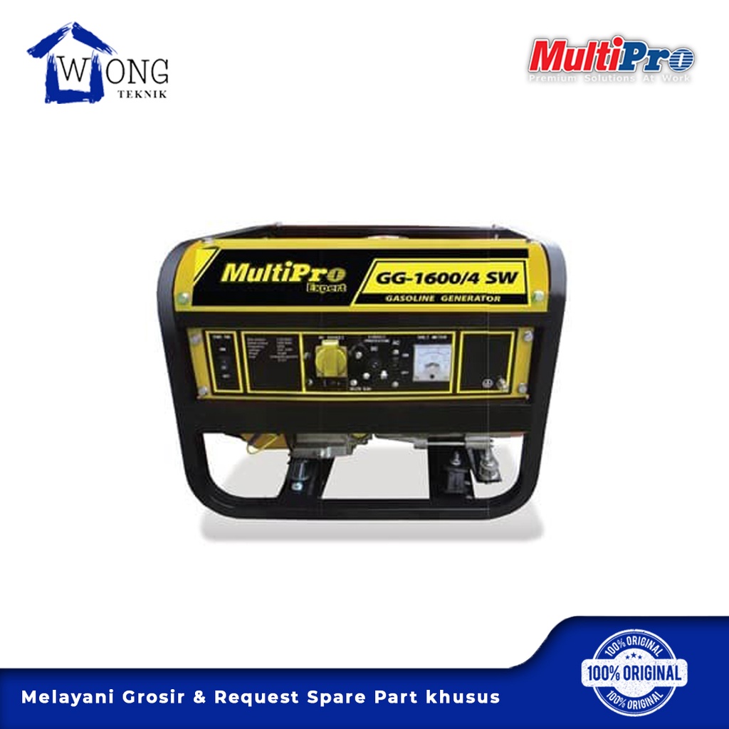 MULTIPRO GENSET/POWER GENERATOR GG-1600 /4SW 1000WATT