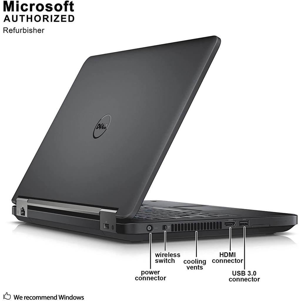 Dell Latitude E5440 Intel Core i5 Gen 4 Nvidia GT 720m Ram 8GB SSD 120GB Win 10 Siap Beroperasi Bergaransi