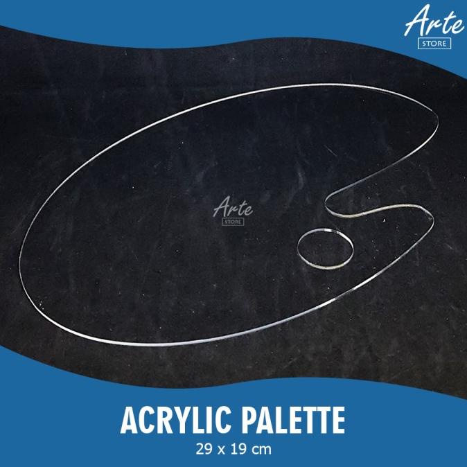 

PROMO Palet Lukis Akrilik - Acrylic Oval Palette