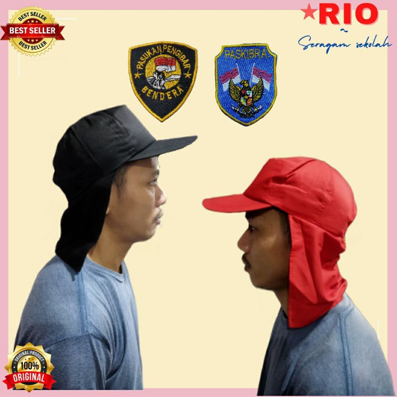 Topi jepang paskibra latihan PASKIBRA