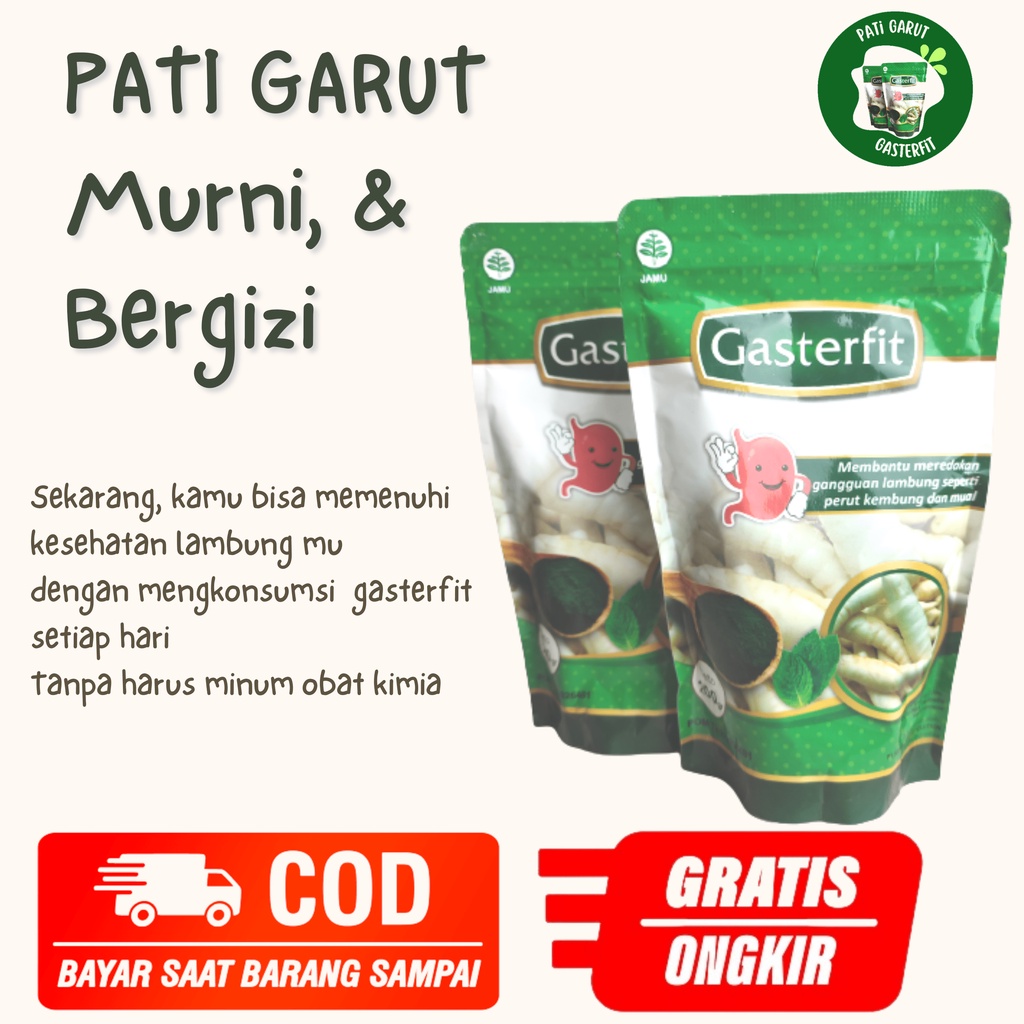 

TERBAIK SARI PATI GARUT ASLI 100% GASTERFIT | MEREDAKAN ASAM LAMBUNG |MAAG | PENCERNAAN