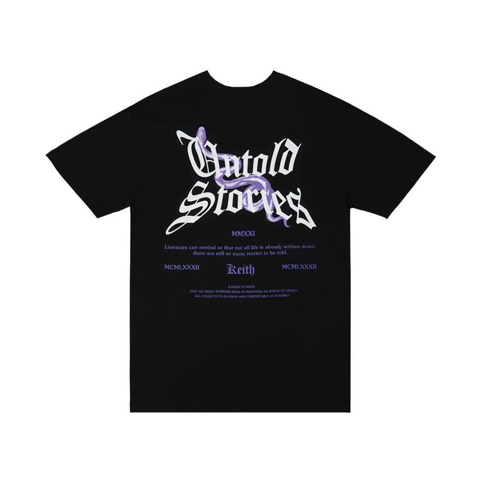 NEW STOCK keith UNTOLD - BLACK t-shirt