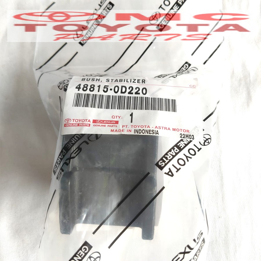 Karet Stabilizer Bush Bushing Bus Depan Toyota Sienta 48815-0D220