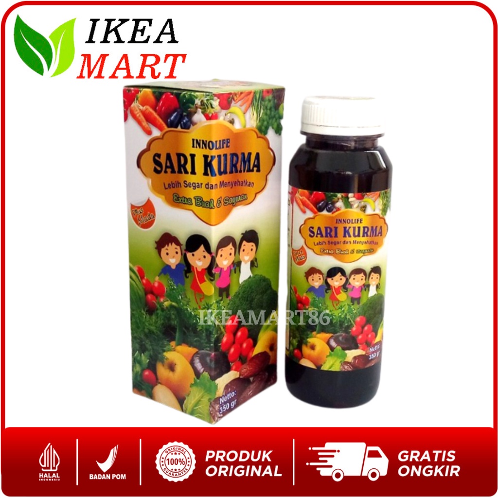 

Innolife - Sari Kurma Extra Buah-buahan Sayuran Plus Madu - Ekstrak Buah Multimanfaat