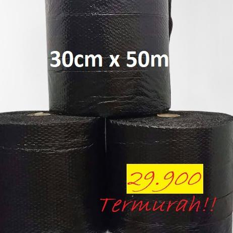 

12.12 SALE Bubble wrap hitam 30CM x 50M bagus tebal bubblewrap Bandung Plastik buble warp !!