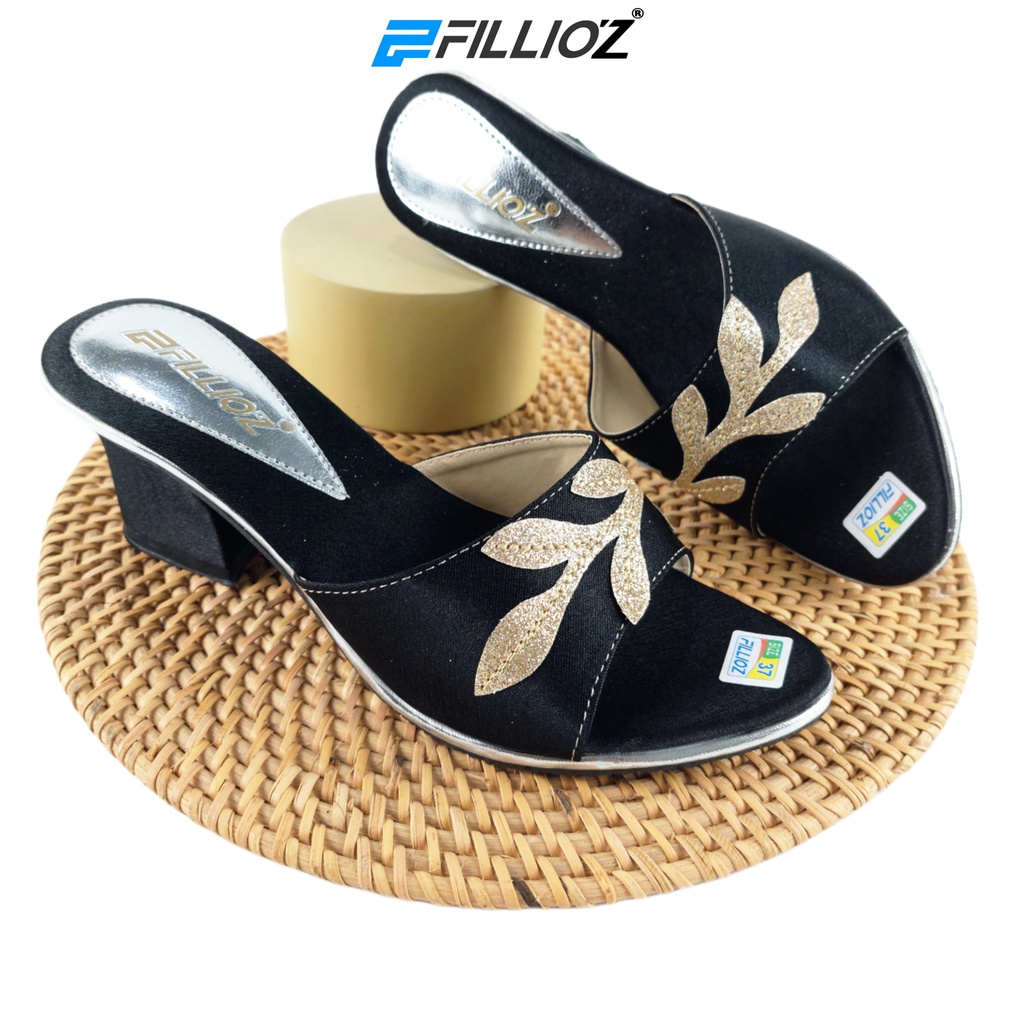 SANDAL WEDGES PESTA WANITA FILLIOZ P4 MURAH HARGA GROSIR