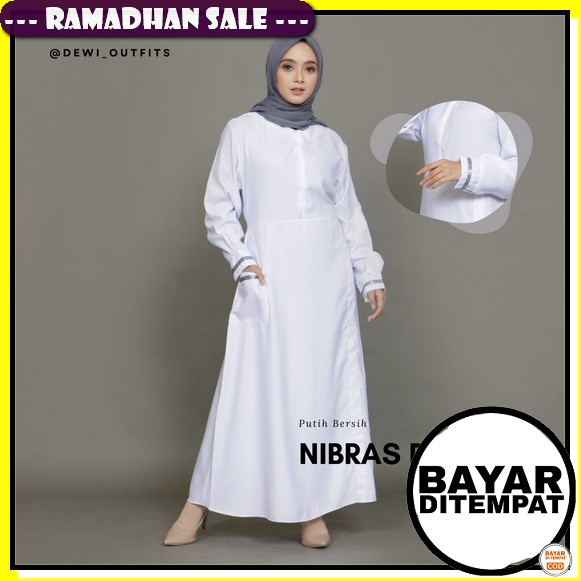 Gamis Lebaran 2023 Model Gamis Terbaru Maxi Modern Simple Murah 2022 Syari Wanita Kekinian Dewasa Re