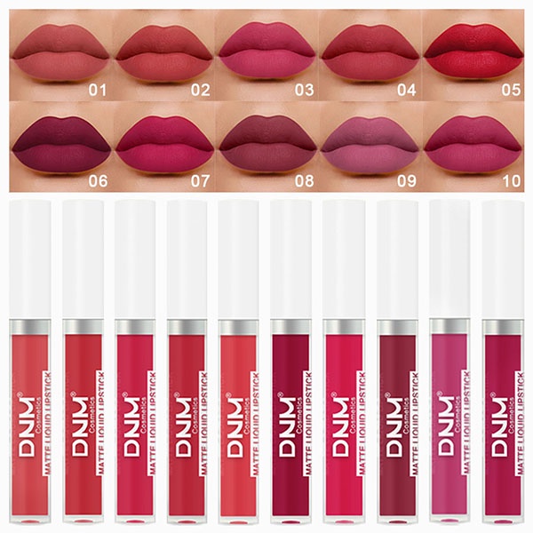 DNM Matte Liquid Lipstick Original / Lipcream Lipstik Cair Waterproof &amp; Long Lasting / TS-110