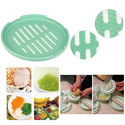 10 pcs Multifungsi Grinding Bowl Baby Food Maker Alat Pembuat Makanan Mpasi Bayi Alat Saring Mpasi Bayi Makanan Mpasi Bayi set