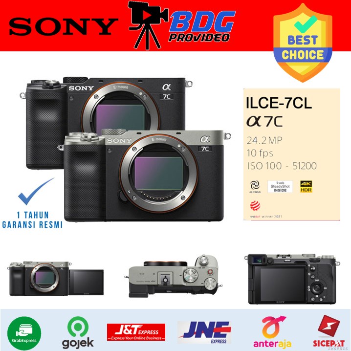 Sony Alpha A7C Sony A7C Sony A 7C Sony A7 C Body Only GARANSI RESMI