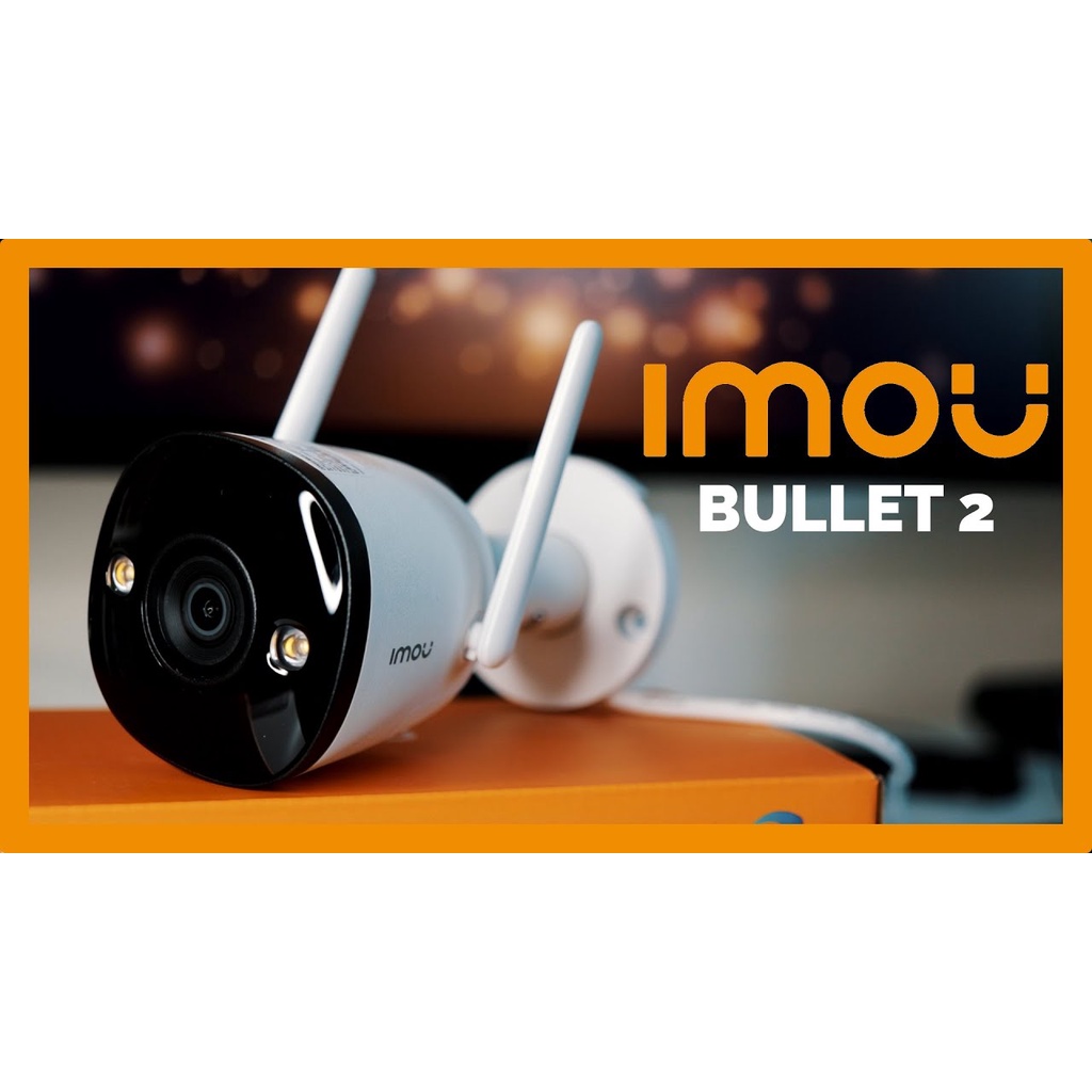 IMOU Bullet 2 Full Color 2MP CCTV Wireless Outdoor