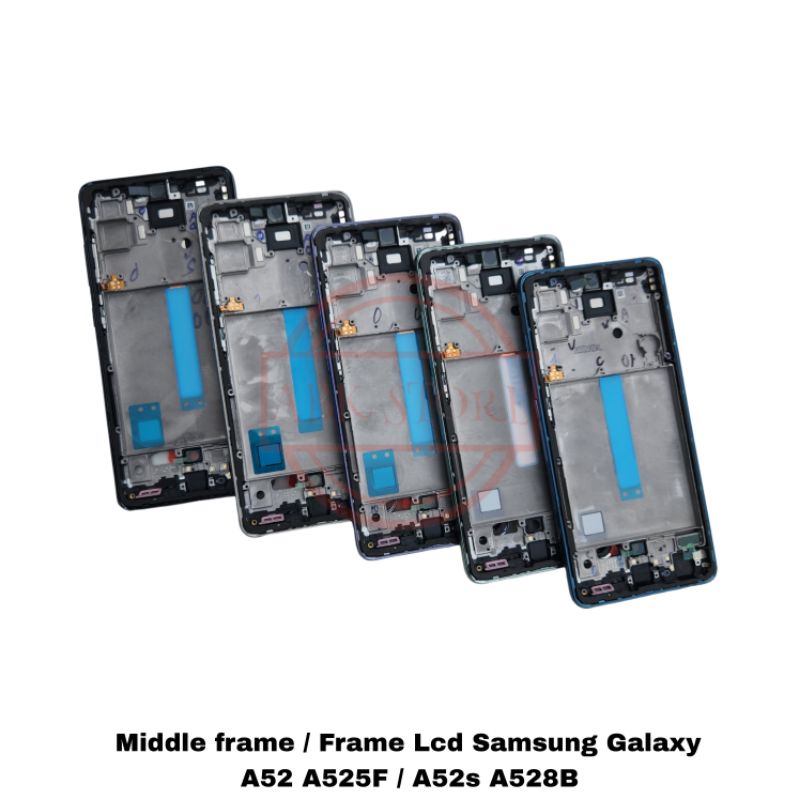 MIDDLE FRAME - FRAME LCD SAMSUNG GALAXY A52 / A52S TULANG TENGAH BEZEL BAZEL