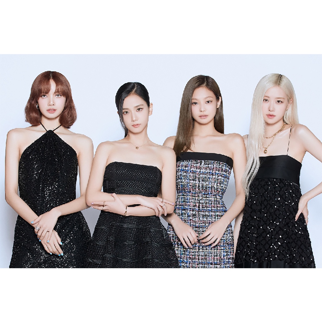 blackpink group photo 2R ukuran 6x9 cm print di kertas foto jennie lisa rose jisoo idp010