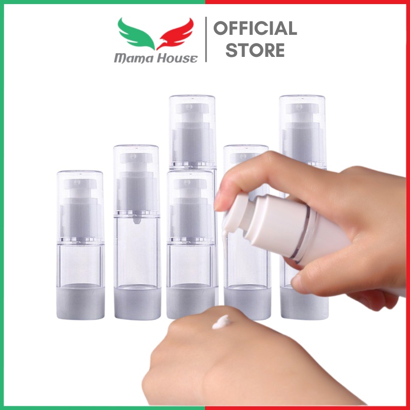 [MH] Botol Airless Pump Bottle Lotion Travel Refill 30ml 50ml 100ml