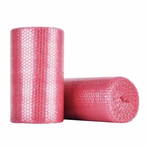 

(Khusus BATAM) Anti Static Air Bubble Roll Pink 40" x 300ft x 10mm | Bubble Wrap Pink