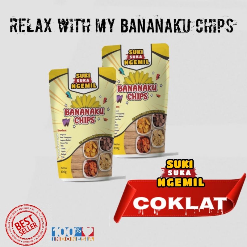 

Banana Chips Varian Coklat