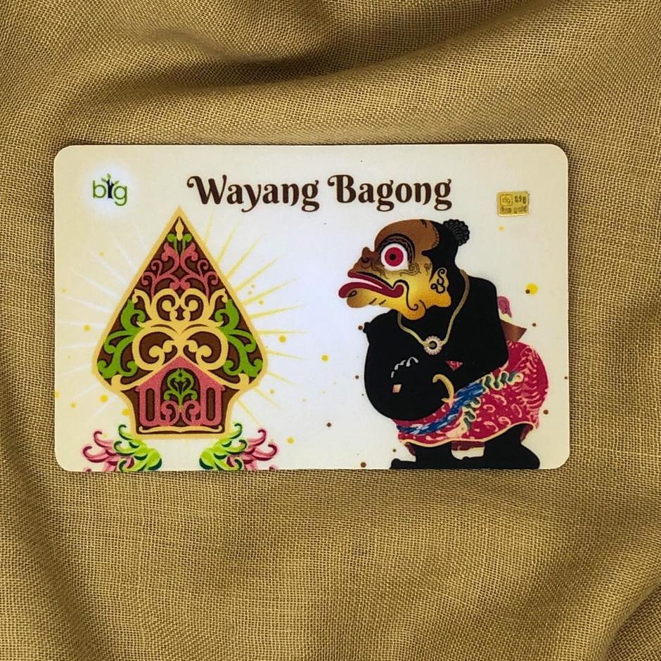 Paling Laris EMAS MINI 24 KARAT BIG GOLD WAYANG NQK