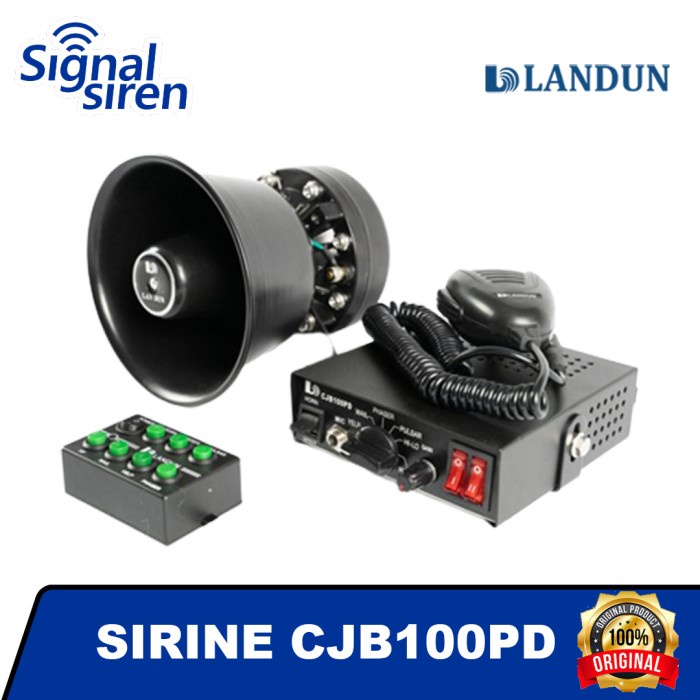LANDUN SIRINE PATWAL POLISI CJB100PD