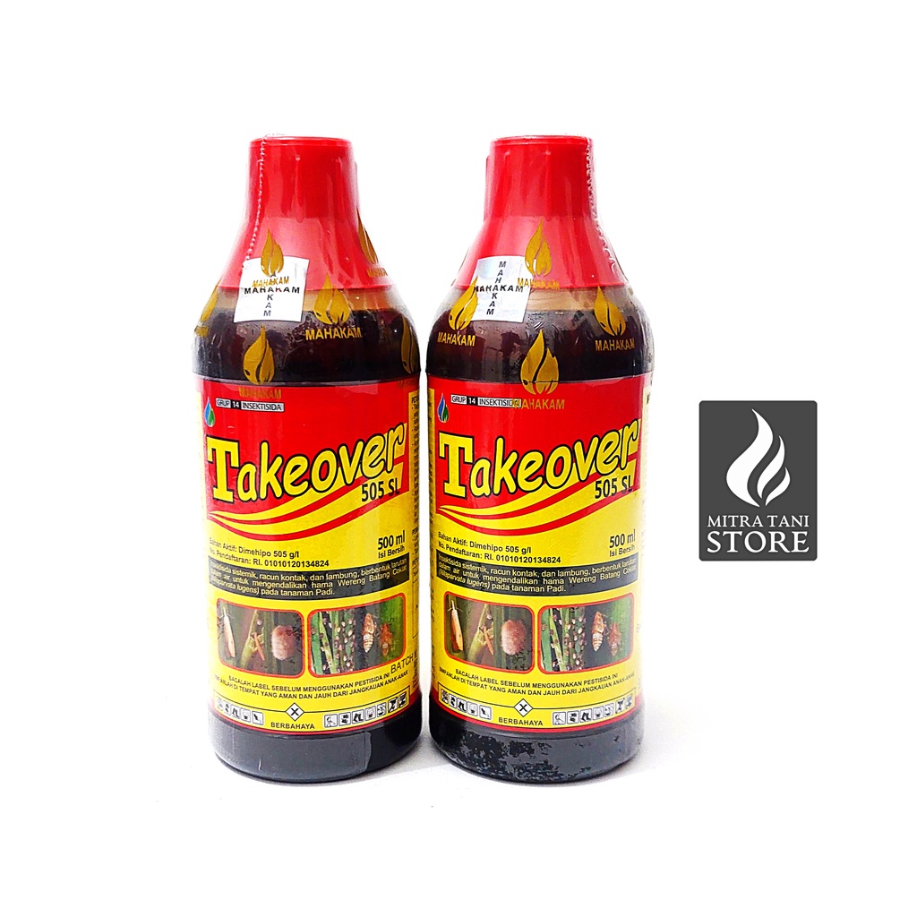 Takeover 505 SL Insektisida Pengerek Batang Beluk Sundep Wereng 500ml