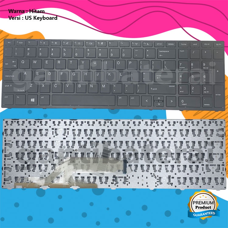 Keyboard HP Probook 450 G5 450-G5 455 G5 455-G5 470 G5 470-G5