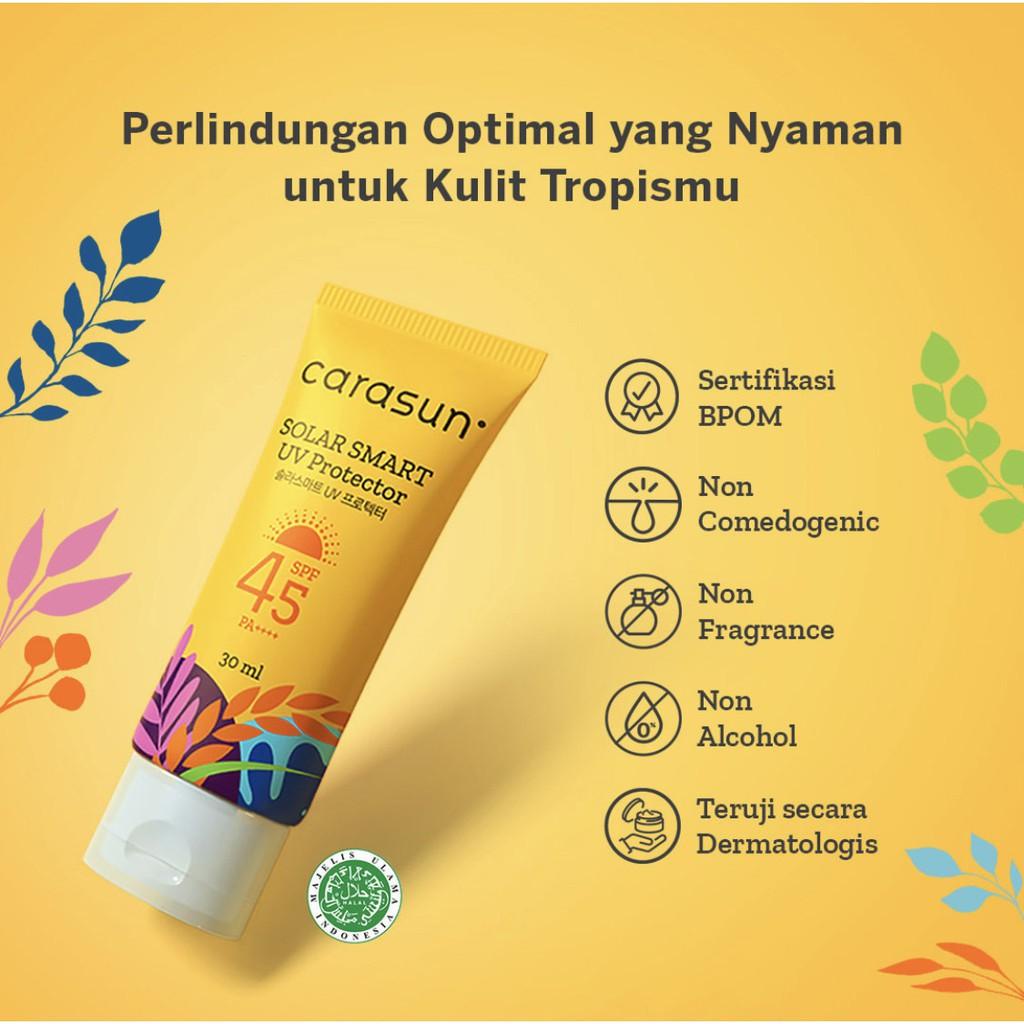 Carasun Solar Smart UV Protector SPF 45 PA ++++ (30ml/70ml)