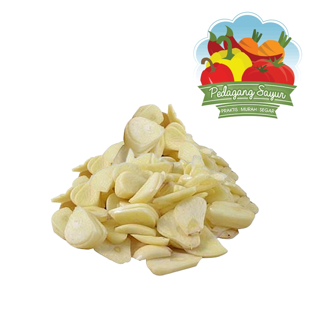 

Bawang Putih Iris - 250 Gram