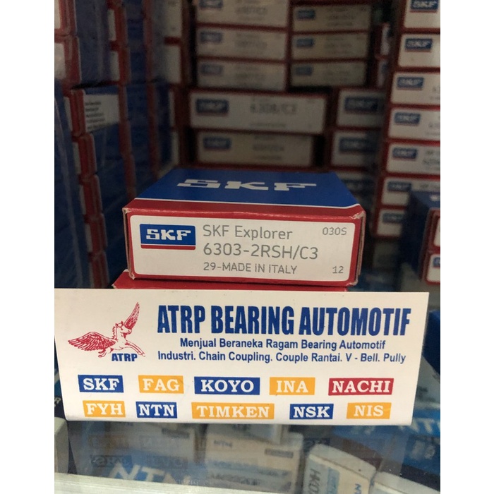 BALL BEARING 6303 2RSH/C3 SKF