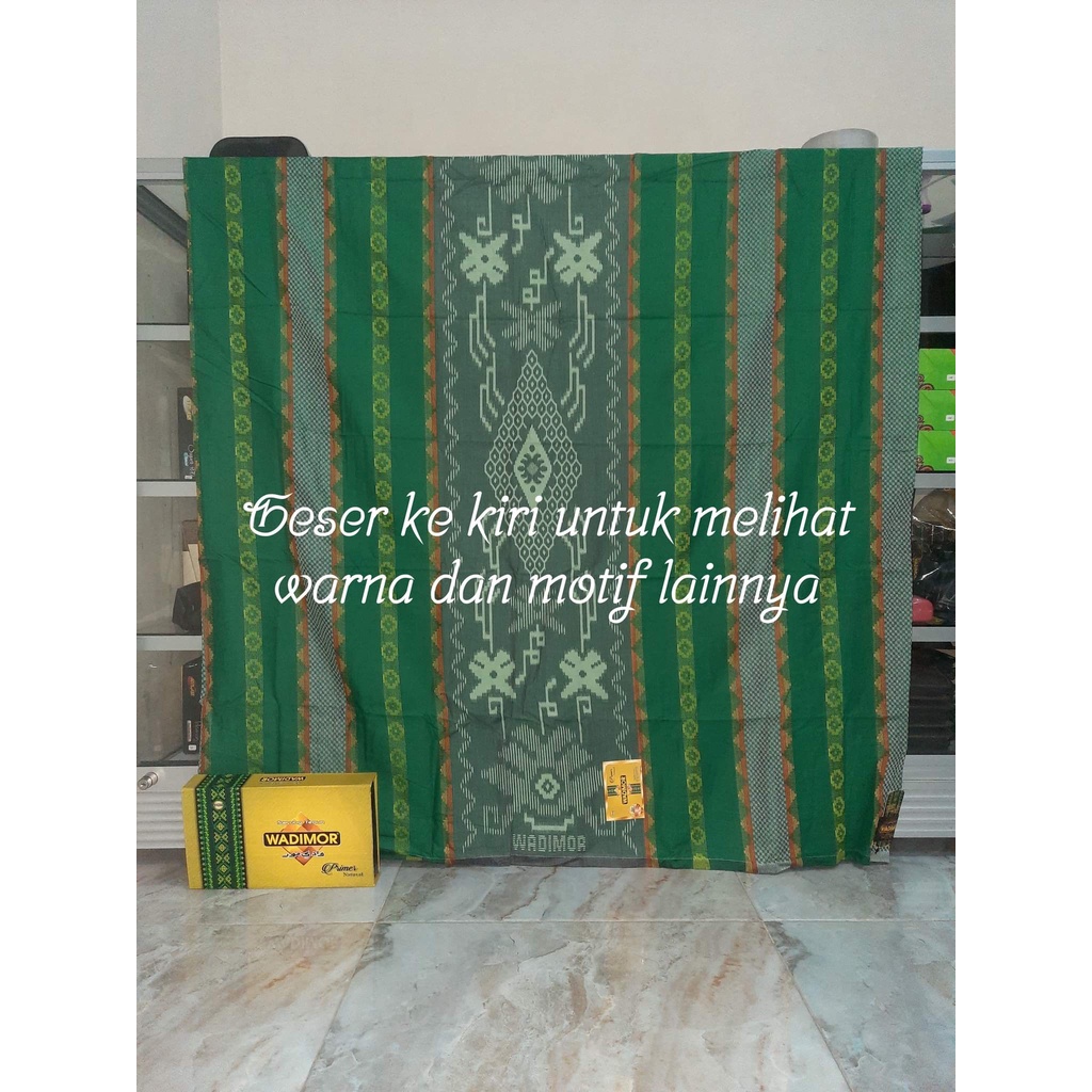 Sarung Wadimor Songket Primer Natural