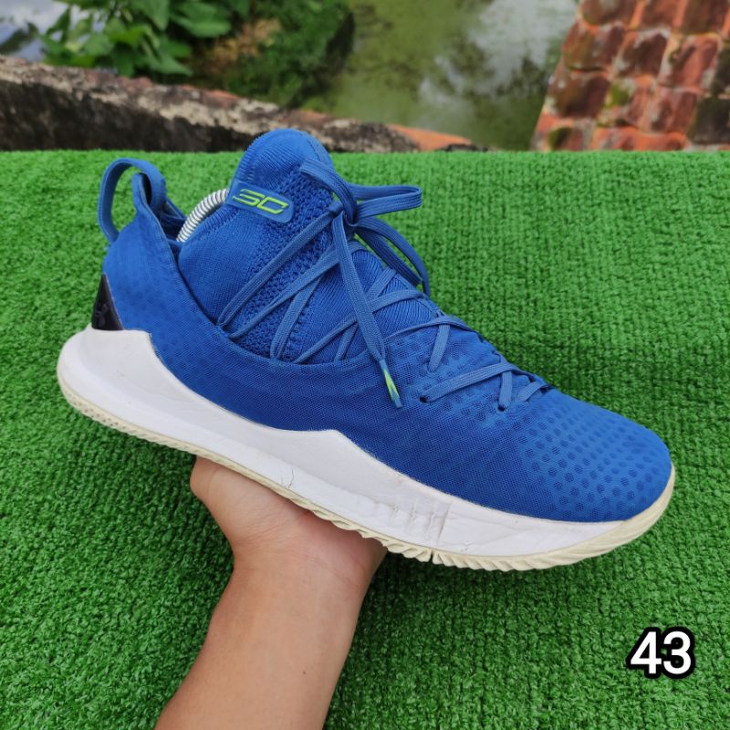 Under Armour Curry 5 Moroccan Blue 43
