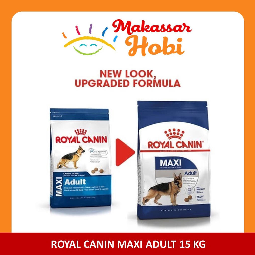 Royal Canin Maxi Adult 15kg 15 kg Makanan Anjing Dewasa Dry Dogfood