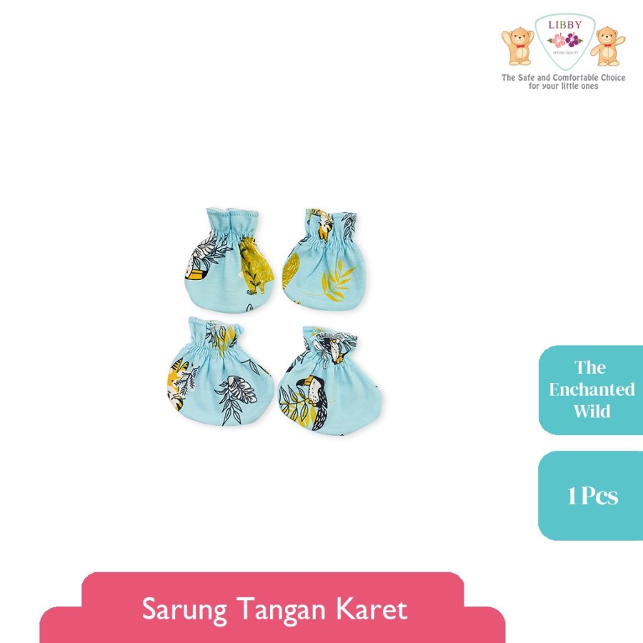 Sarung Tangan &amp; Kaki Set Libby Motif The Enchanted Wild (1pcs/set)