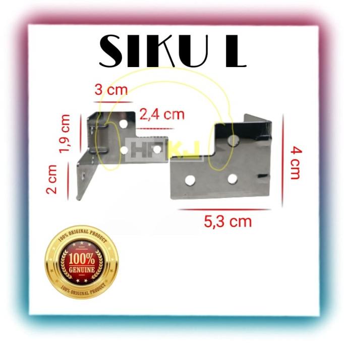 @@@@] SIKU L POJOK HARD CASE siku L pojok box hardcase