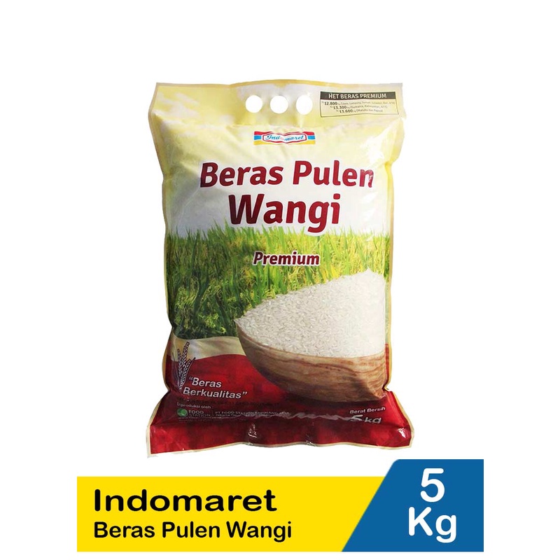 

Indomaret Beras Pulen Wangi Premium 5Kg