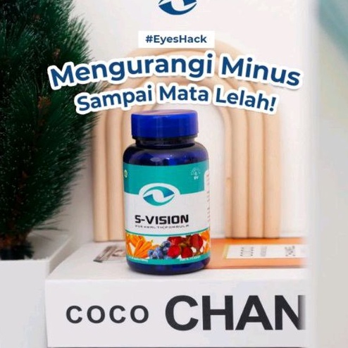 SMART S-VISION Supleman Obat Kesehatan Mata Minus - Plus - Slinders  Terjamin Ampuh