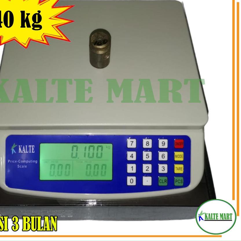 ۞ Timbangan Digital Computing Scale 30kg/40Kg Timbangan Digital buah 40Kg Timbangan sayur Digital ♔