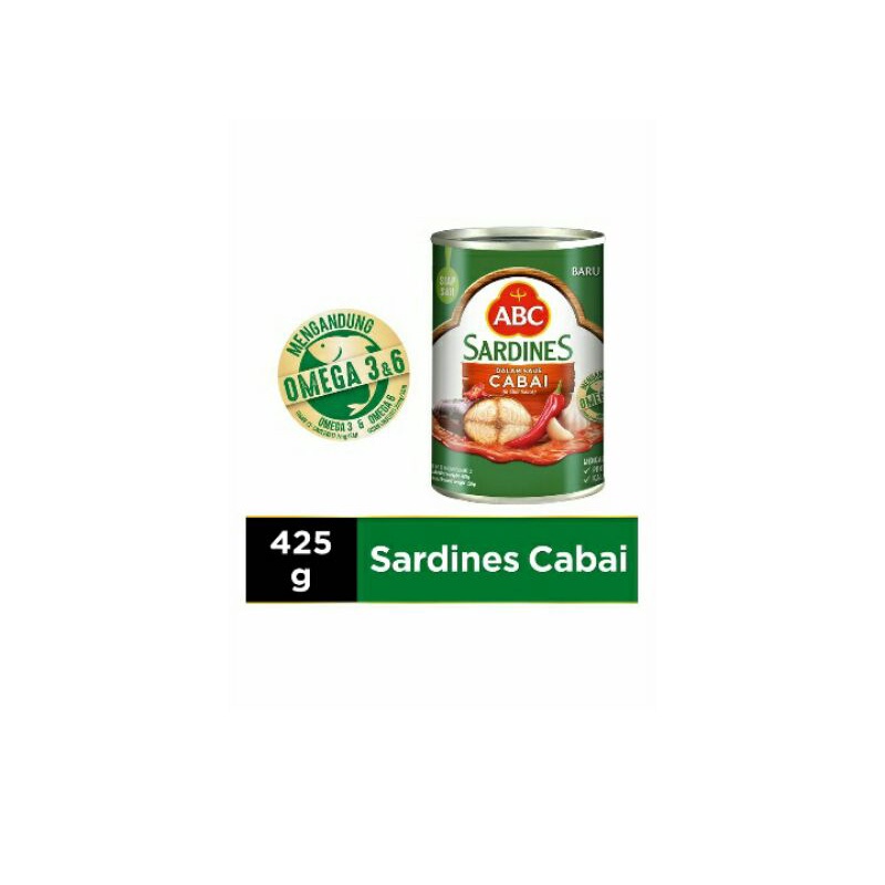 Abc Sardines Chili 425G