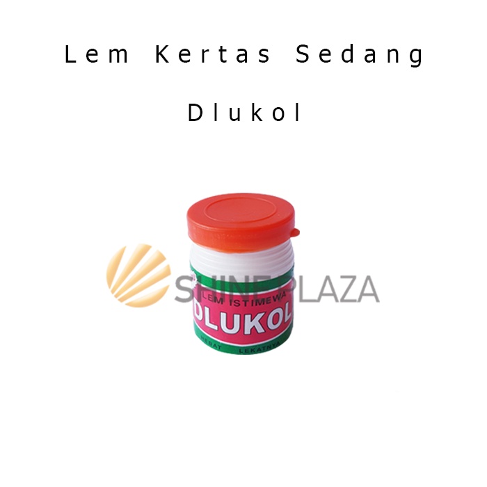 

Lem Kertas Dlukol Sedang - Lem Colek Dlukol Sedang