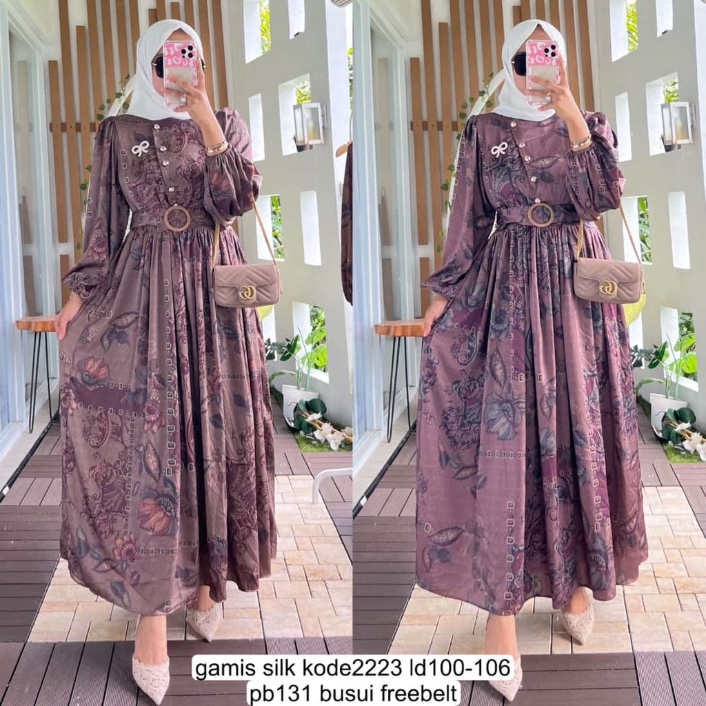 Gamis Silk By Alvaro Collection