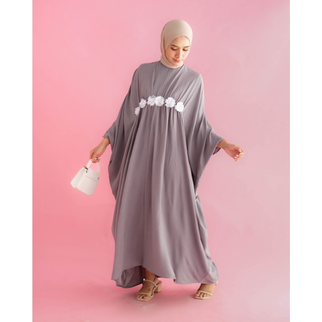 Myrubylicious RENETA KAFTAN KODE RH2562 | KAFTAN | DRESS | BAJU MUSLIMAH | KAFTAN BUNGA