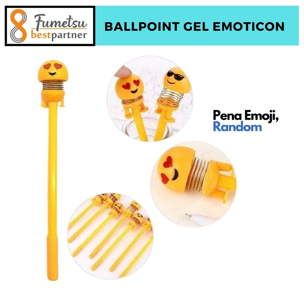 

Pulpen Spring Karakter / Bolpoint Per Goyang Karakter Lucu 1pcs random termurah