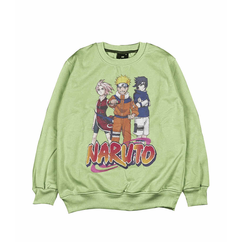 CREWNECK ANAK NARUTO FREE TAS