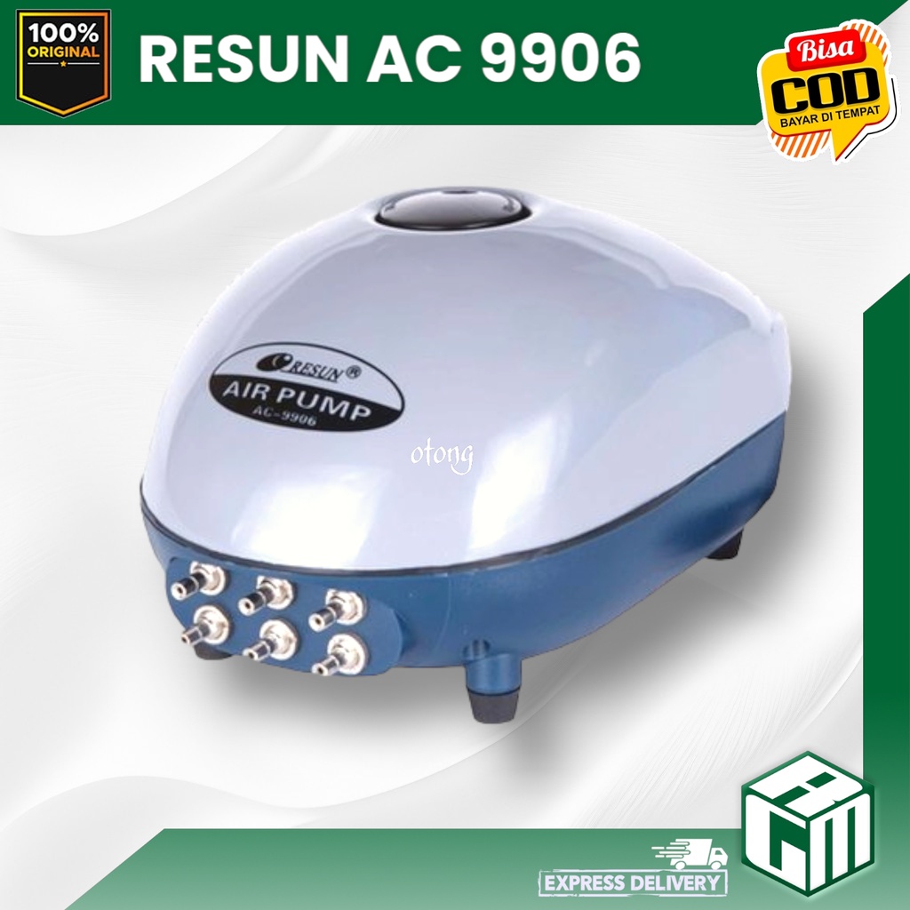 RESUN AC 9906 AC9906 MESIN AERATOR GELEMBUNG UDARA AQUARIUM