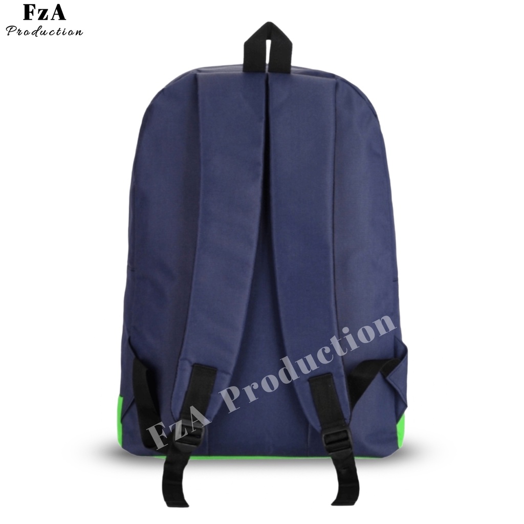 Tas Ransel Gendong Laptop Distro Sekolah Kuliah Pria Wanita Backpa ck  Murah Original FzA FREE Jam Tangan Dompet