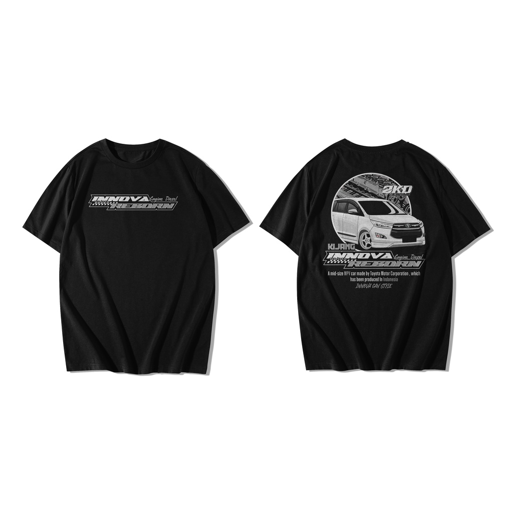KAOS BAJU TOYOTA KIJANG INNOVA REBORN ENGINE DIESEL BIG SIZE JUMBO