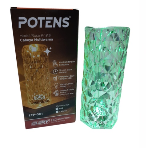 Potens Lampu Tidur LED Warna Warni Model LTP-001